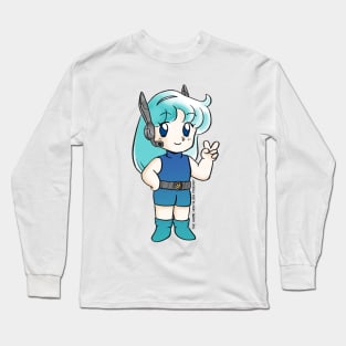 Anime Nostalgia Podcast Mascot: Ro Long Sleeve T-Shirt